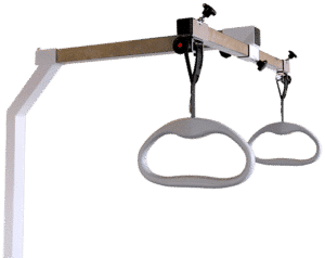 Monkey pole with crossbeam