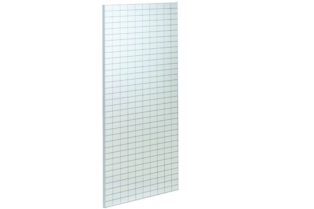 Mirror with grid 100 x 200