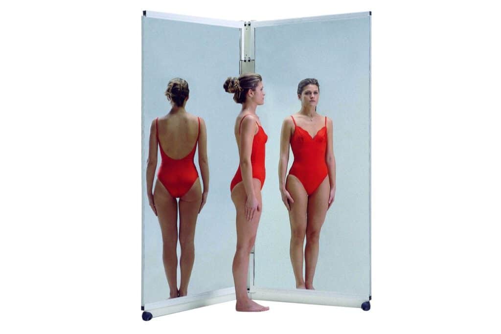 Double mirror 100 x 200