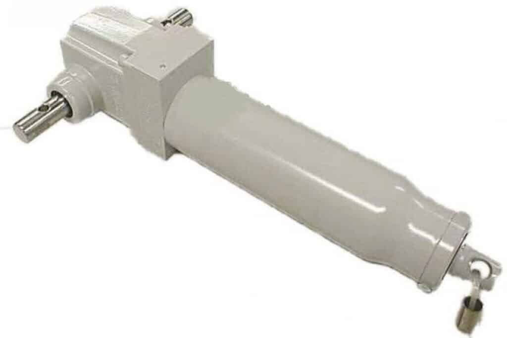 Hydraulische Pumpe weiß