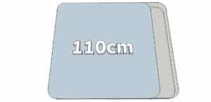 Special width (110cm)