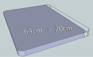 Special width (70cm)