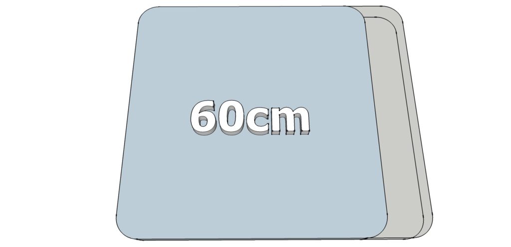 Special width 60cm