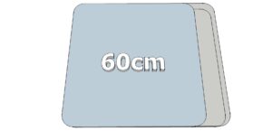 Special width 60cm