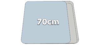 Special width (70cm)