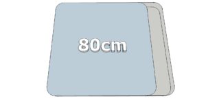 Special width Prax (80cm)