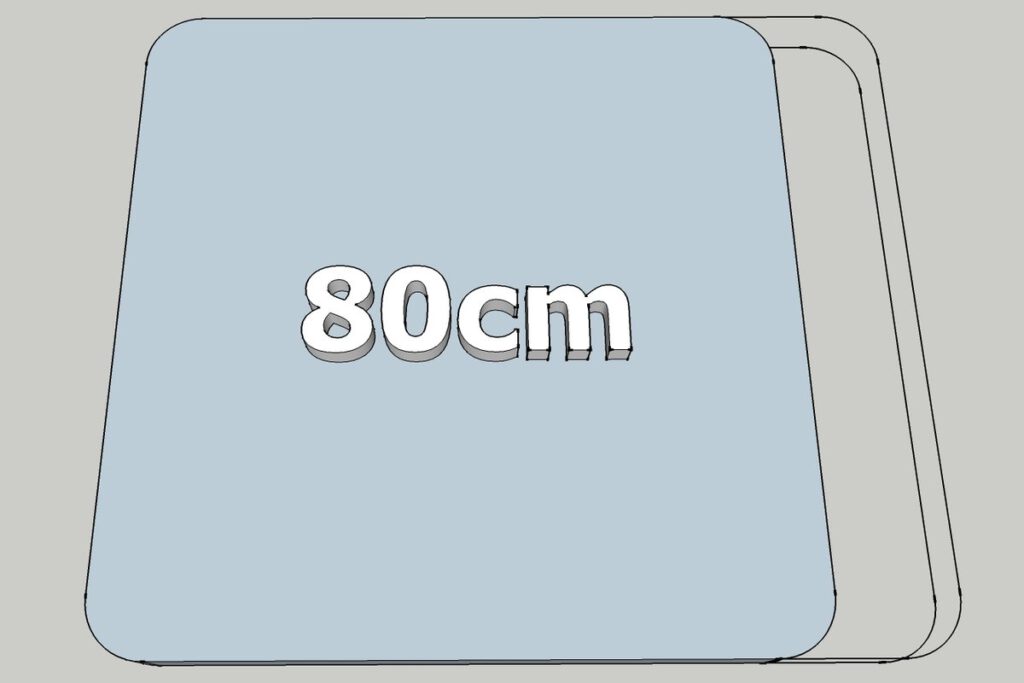 Sonderbreite (80cm)