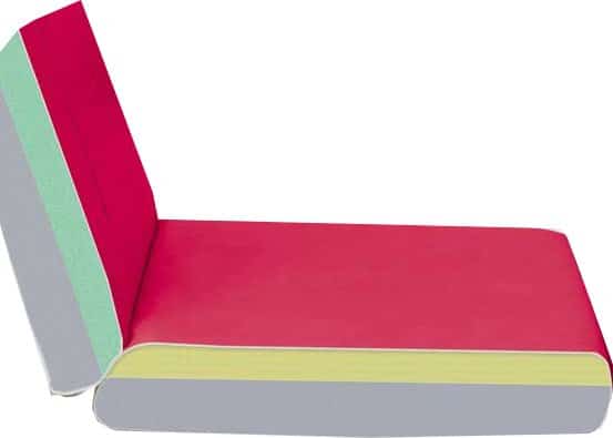 Garnissage à 2 couches avec siège extra-moelleux