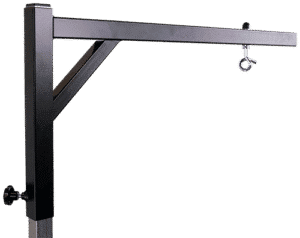 Single overhead bar black