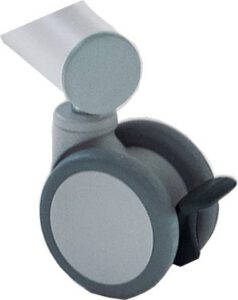 Individually braked wheels Ø 7.5